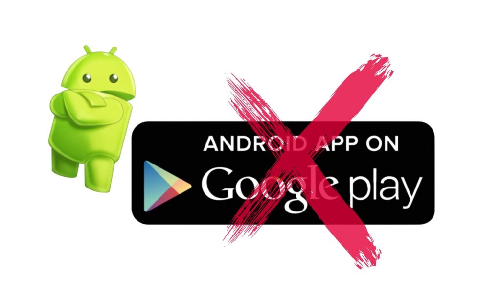 uninstall an app Android google play